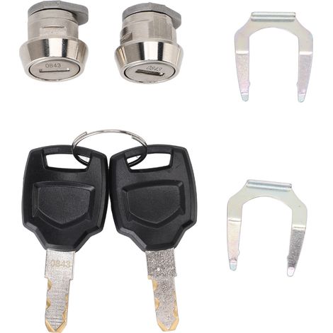 Cilindro serratura bauletto per moto Zoternen, con nucleo e chiavi per 25L, 32L, 36L, 40L, 45L, 50L, 55L, 60L, 65L, 80L, 85L, 100L (1/5)