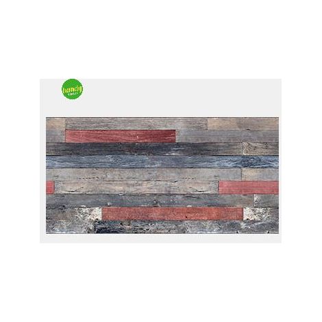 lastra decorativa in polipropilene con stampa effetto color wood, 100x50 cm (1/2)