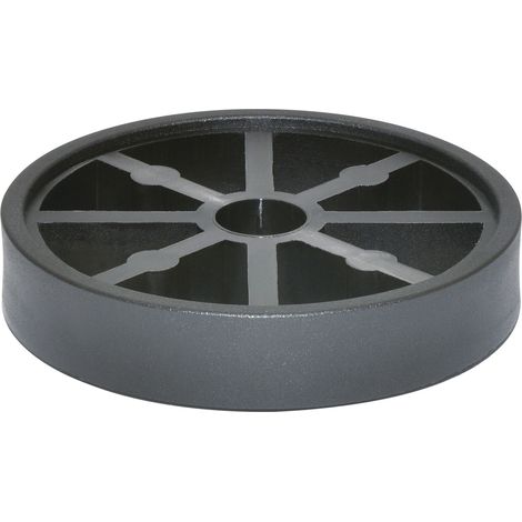 QuickClick Lounge Adapterverlängerung, ø 50mm,Höhe 10mm,Kunststoff,schwarz