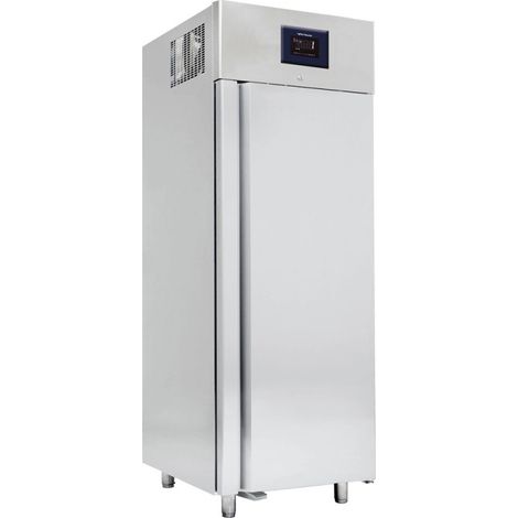 Réfrigérateur 700 litres en inox éstatique pour poisson, 0°/+5°C, isolation 85 mm - WiFi 700x810x2150 mm - VIRTUS