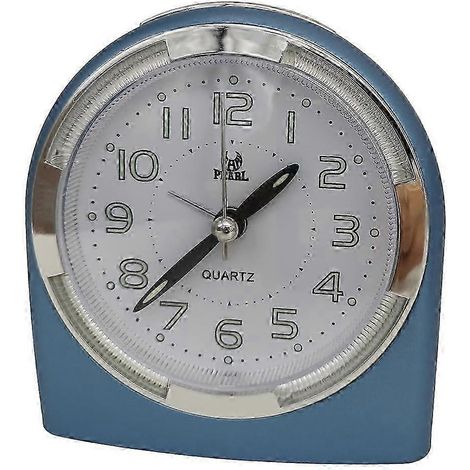 Réveil à sonnerie ascendante progressive avec fonction snooze pour étudiants-Blue (1/5)