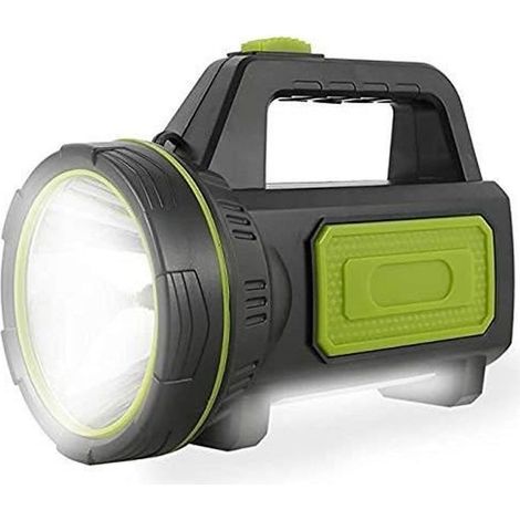 Lampe torche LED puissante rechargeable 135 000 lumens, 6000 mAh, lumière latérale, portable, étanche, haute puissance, pour r[350] (1/4)
