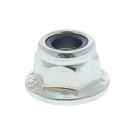Ecrou A Embase Nylstop M6 Zingué DIN 6926