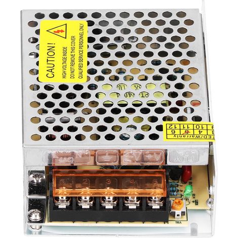 Alimentation à découpage régulée 24V 60W transformateur adaptateur convertisseur pour ruban LED (1/5)