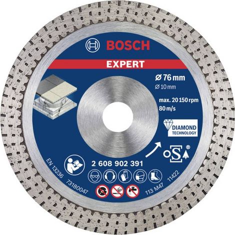 Disco diamantato Bosch expert hard ceramic taglio senza schegge 76 mm (1/5)