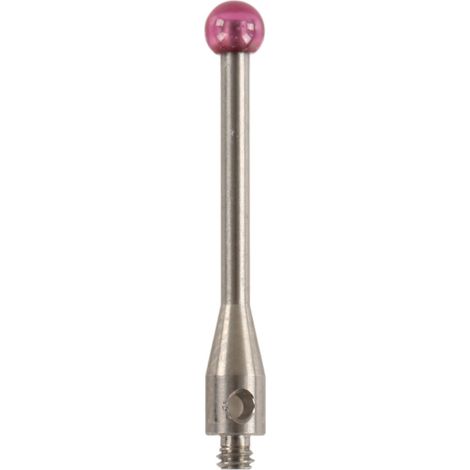 Tige en carbure de tungstène haute rigidité pour palpeur CMM, filetage M2, droit, outil de mesure de précision 4160 (1/5)