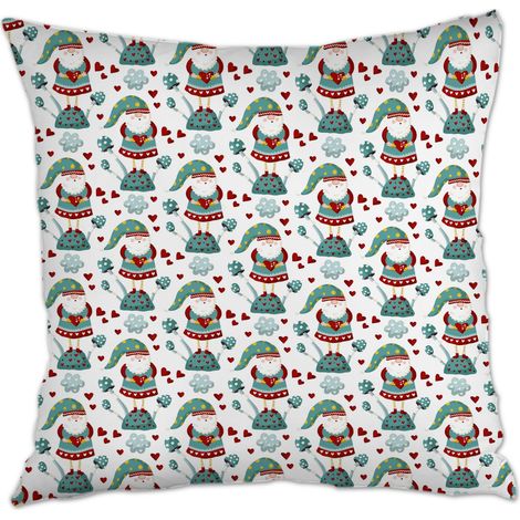 Housse de coussin 45x45 cm carrée facile d'entretien pour couple mère père famille amis amoureux animaux de compagnie (1/5)