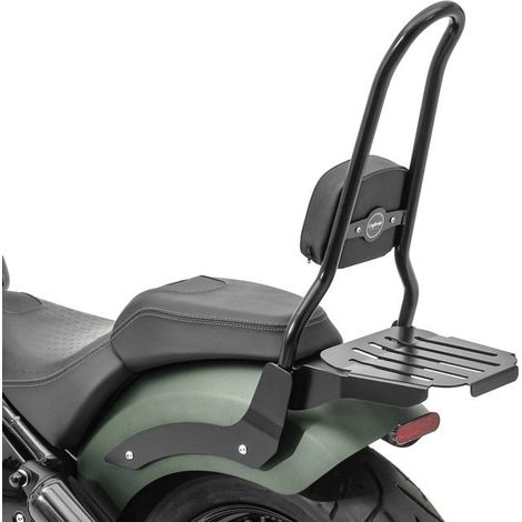 Sissy Bar XL3 pour Indian Chief Bobber Dark Horse 21-25 porte bagages noir