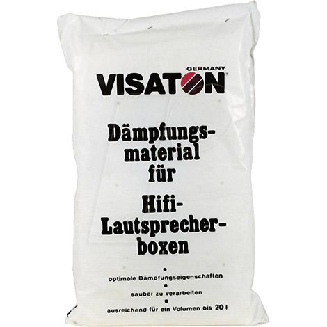 Matériau isolant Visaton VS-WOOL2 polyester blanc Q423601 (1/2)