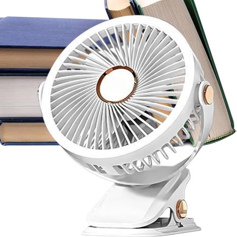 Ventilateur De Bureau Sans Fil Rechargeable Type (1/5)