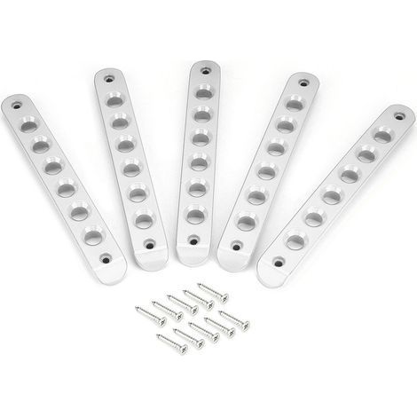 Poignée de Porte Extérieure + Couvercle de Protection Décoratif pour Jeep Wrangler JK 2007-2018, Argent, Lot de 4 (1/5)