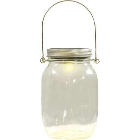 vidaXL Solar Glass Light for Outdoor 12 pcs Warm White (1/5)