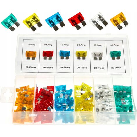 Autosicherungen Set 5-30A 120 Stück (1/5)