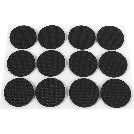 Protector of floor self-adhesives characters, 12 pieces, for furniture, sofa, Table, chair, feet rubber round (1/5)