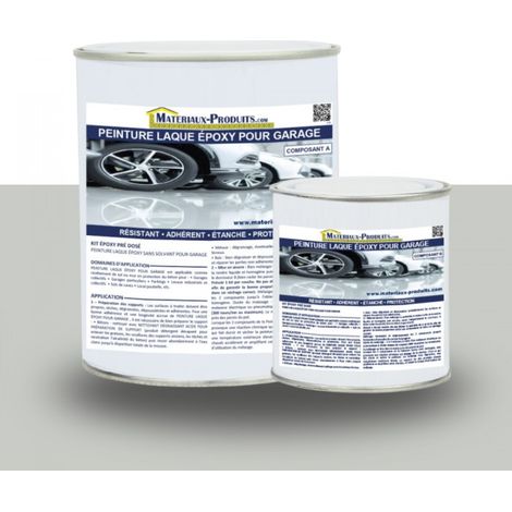 Peinture Laque Epoxy pour Garage - 5 Kg Gris clair - MATPRO (1/5)