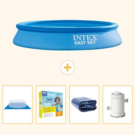 Intex Piscine Easy Set Ronde - 305x61 cm - 5-pièces S71 (1/5)