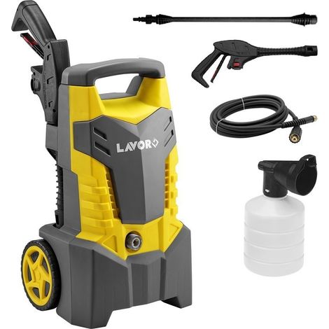 Lavor – Nettoyeur haute pression électrique 1500W 110bar 330l/h – Système AutomaticStop – Pour chantiers humides et terrains accidentés (1/3)