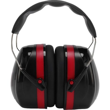 Casque antibruit à réduction de bruit, bandeau ergonomique pliable, blocage du son, 27db, pour école industrielle-Crezuo (1/4)