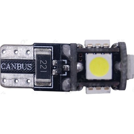 Specially supplied constant current decoder T10 5050-5SMD automotive LED parking lights and reading lights 12V-18V (1/4)