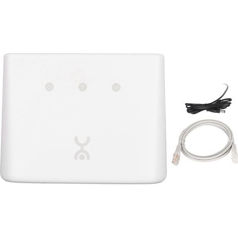 Routeur WiFi 4G 300Mbps Emplacement pour carte SIM Nano Supporte 32 utilisateurs Ports d'antenne doubles Hotspot WiFi mobile pour l'Asie et l'Europe 100-240V Prise UK (1/5)