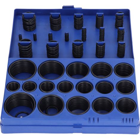 Kit d'assortiment de 419 joints toriques métriques en caoutchouc hybride pour robinetterie et machines de plomberie (1/5)