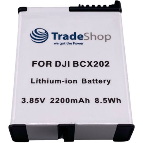 Trade-Shop Li-Ion Akku 3,85V / 2100mAh kompatibel mit DJI Osmo Action 3, 4, 5 ersetzt BCX202 / Actioncam, Action-Kamera Zubehör Battery (1/2)