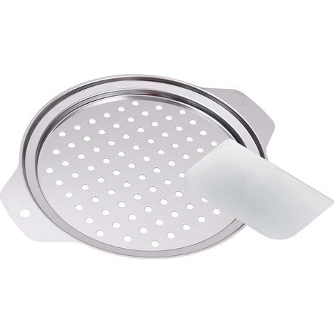 Juego de 2 piezas: rallador y prensa para spaetzle. Para preparar pasta fresca y verduras. Acero inoxidable. Color plata. 20 x 15 cm. (1/5)