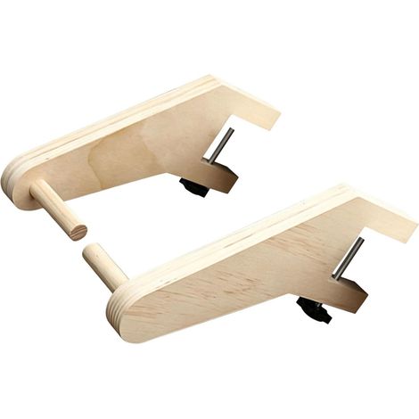 Porte-rouleau de papier toilette avec pince, étagère salle bain (1/5)