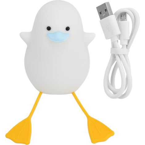 LED en silicone avec minuterie lampe de chevet rechargeable (1/4)