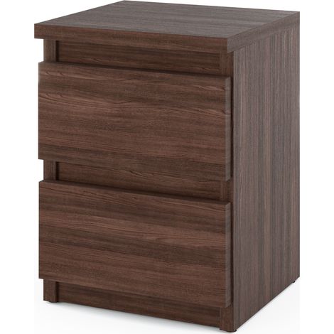 Nachttisch 30 cm Eiche Wenge 2S Nachttisch Schlafzimmermöbel Nakastlik (1/5)
