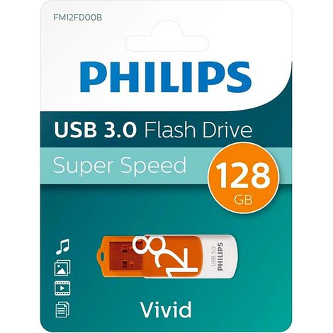 Philips USB 3.0 128GB Vivid Edition Orange (1/5)