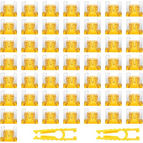 50 Pieces 5A Micro Car Fuses for Car, Truck, Motorcycle (1/5)
