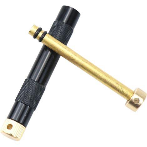 Survival Fire Starter Outdoor Ignition Device Compact Emergency Fire Pipe, Camping Ignition Device, Manual Discounters for Bushcraft, Hiking, Tool (1/5)