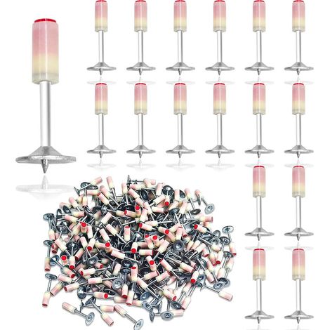Miniclavadora manual para hormigón con 200 clavos redondos de acero de 7,3 mm: la herramienta perfecta para todos tus proyectos de fijación  OUYLAF (1/5)