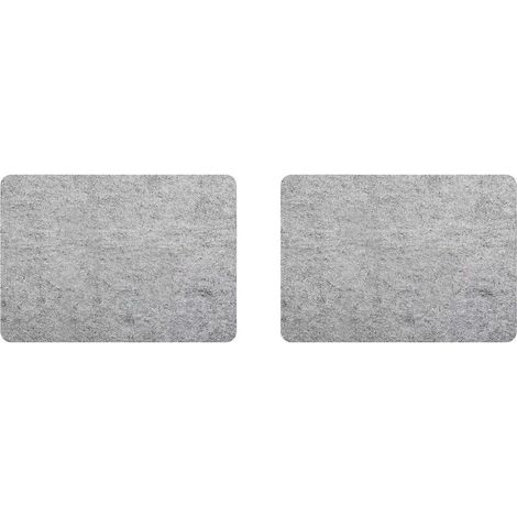 Lot de 2 tapis de repassage en laine feutrée de 43 x 34 cm (17 x 13,5 pouces) pour patchwork, couture et quilting. (1/5)