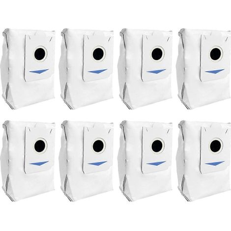 Lot de 8 sacs à poussière pour aspirateur robot X5 PRO/X5 MAX/X5/X2S - Pièces de rechange pour sacs à poussière (1/5)