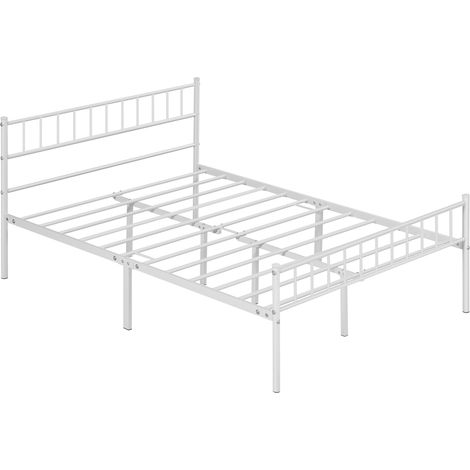 Homevive 135 x 190 cm Cama Individual Doble de Metal para Adultos Gran Espacio Moderna Lamas Blanco

Visita la tienda de Homevive (1/5)