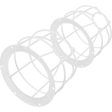 Protection d’Arroseur en Fer, Grille de Protection pour Détecteur de Fumée, Cage de Sécurité Robuste, Support Anti-débris pour Maison et Bureau, Lot de 2 Pièces (1/4)