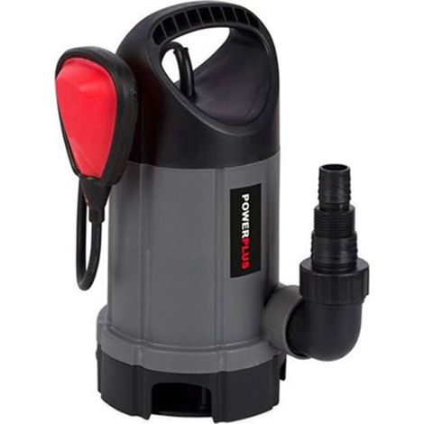 Tauchfähige Schmutzwasserpumpe aus Kunststoff. 400 W Leistung67904 Powerplus