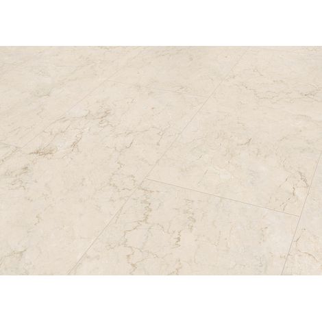 Classen Vinylboden Fliese Ceramin Floors Tera Marmor weiß Laminat