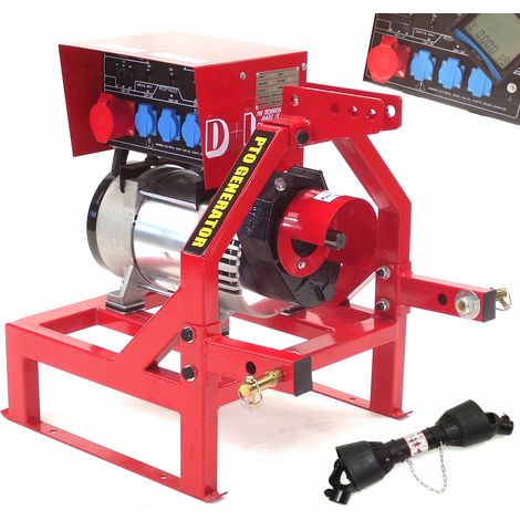 Zapfwellengenerator 18 kVA 230V 400V Stromerzeuger Generator AVR Notstrom 06296 (1/5)