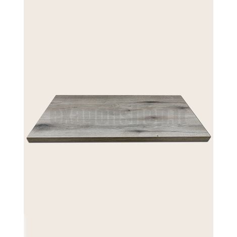 Mensola 60x46 per lavabo appoggio grigio effetto legno senza staffe (1/3)