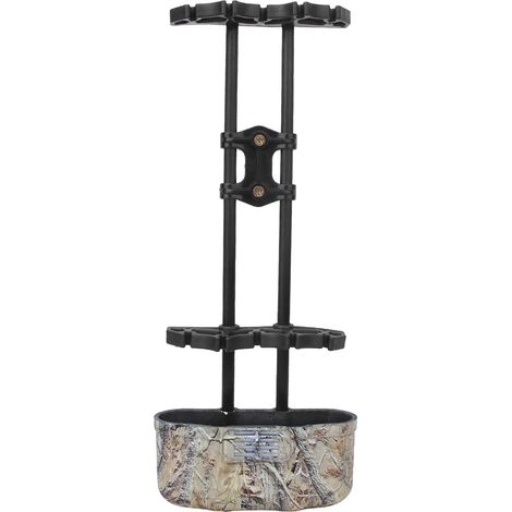 Étui de flèches camouflage pour arc à poulies, porte-5 flèches à libération rapide pour chasse à l'arc