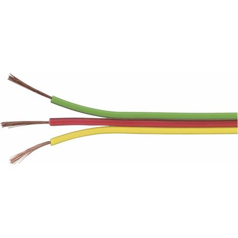 TRU COMPONENTS 1567056 Cavo per cablaggi 3 x 0.14 mm² Giallo, Rosso, Verde 5 m (1/2)