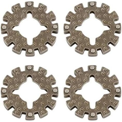 Lot de 4 adaptateurs universels pour scie oscillante, multicutter 25 mm lames oscillantes, adaptateur d'interface outil électrique - (1/5)