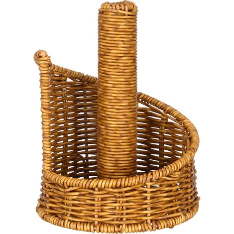 Panier de rangement papier toilette tissé à la main Organisateur (1/5)