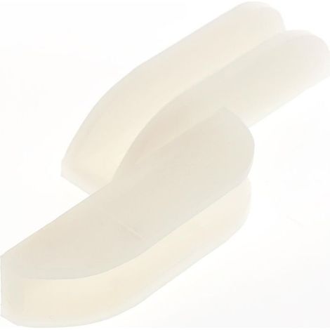 GEDORE Ganasce di Protezione per Chiave e Pinza Regolabile per Tubi, Protezione in Plastica per Pinza Regolabile Rubinetteria, 320100 (1/4)
