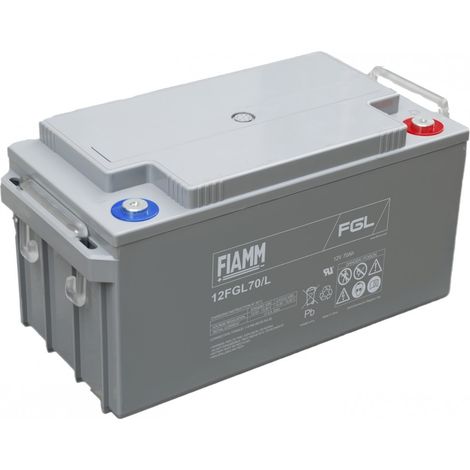 Batteria al piombo ermetica 12V 70Ah - Fiamm 12FGL70/L