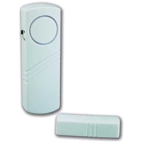 Alarme sonore sans fil pour portes et fenêtres blanc