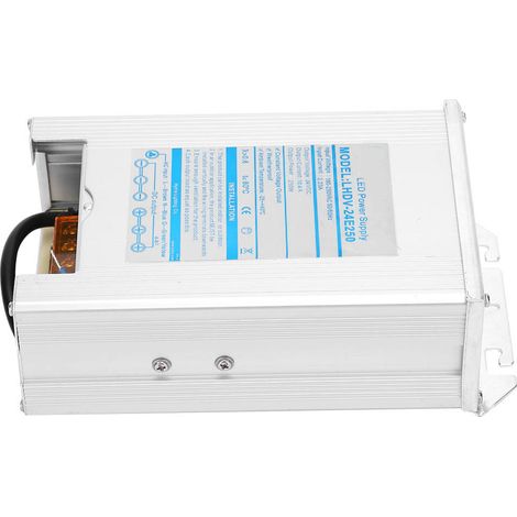 Regenfestes Schaltnetzteil aus Aluminiumlegierung für LED-Lichtmodule 250WLHDV&820924E 250 24V (1/5)